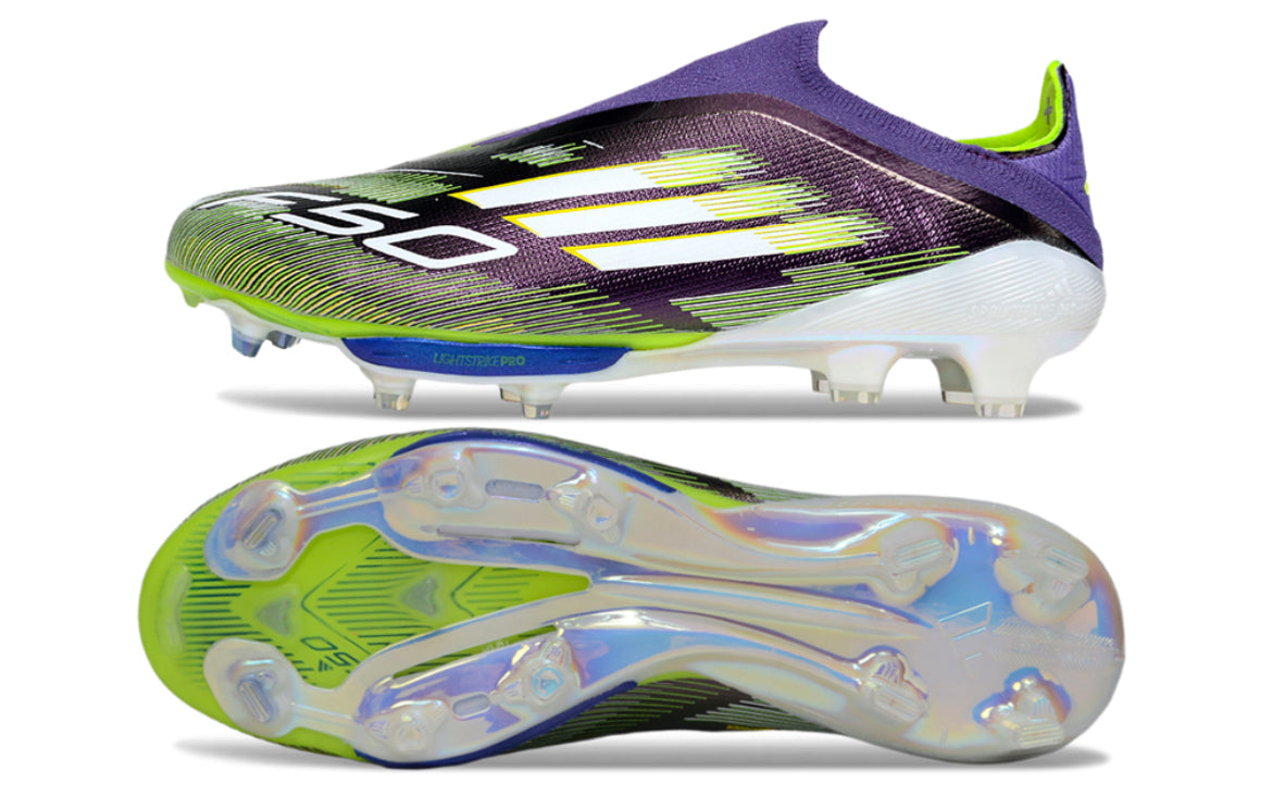 F50 Laceless Firm Ground Football Boots