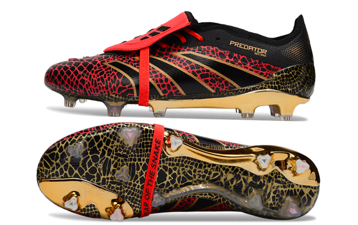 Predator Elite Fold-Over Tongue Firm Ground Football Boots