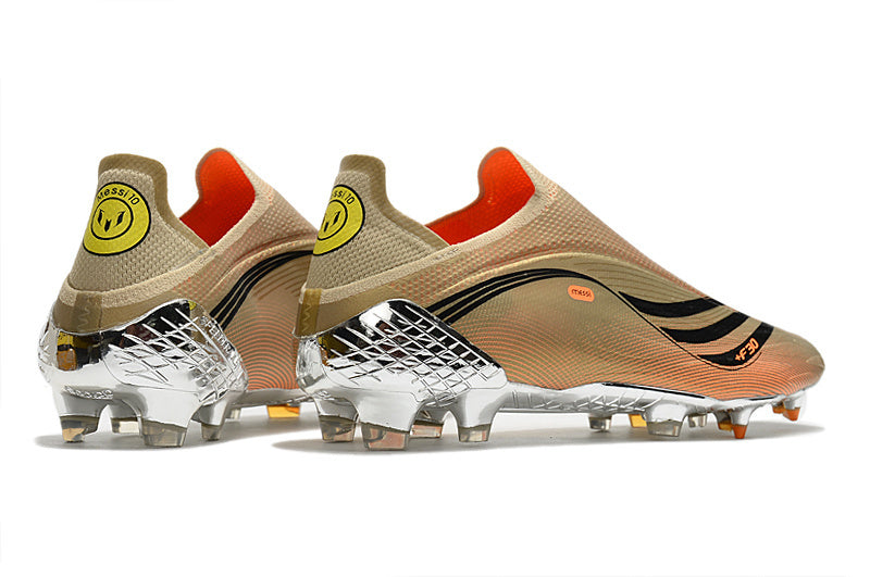 X Speedflow x Messi Laceless Football Boots Firm Ground