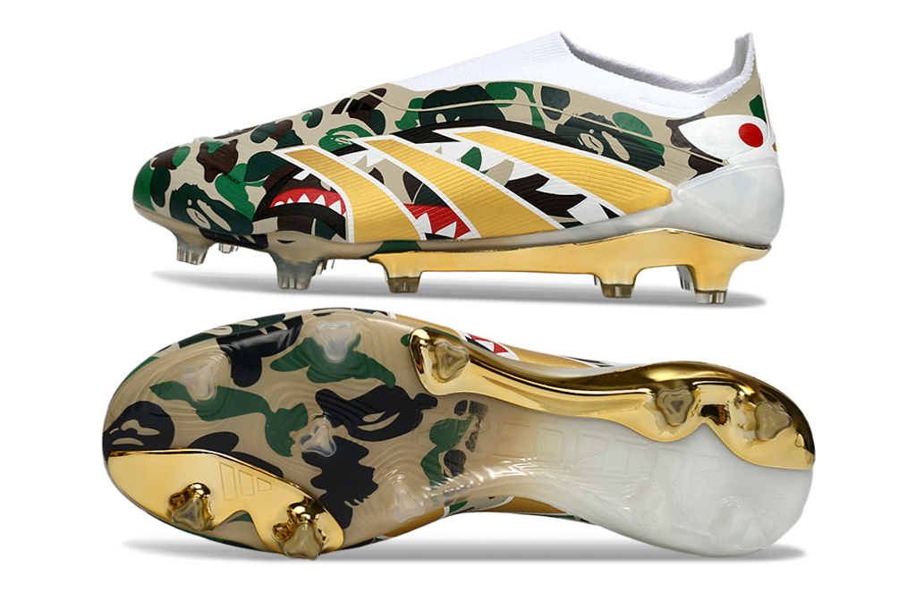 Predator Elite Laceless Football Boots Firm Ground