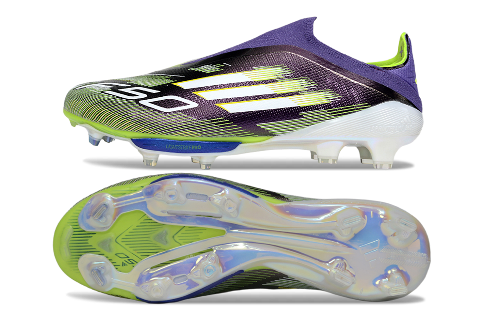 F50+ Elite Laceless Football Boots Firm Ground
