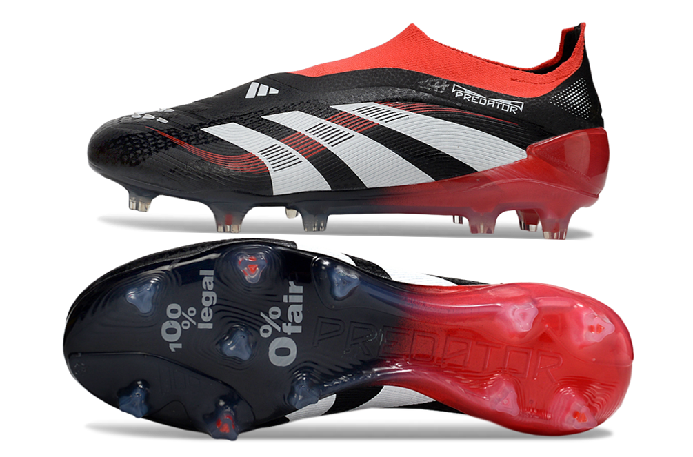 Predator Elite Laceless Football Boots Firm Ground