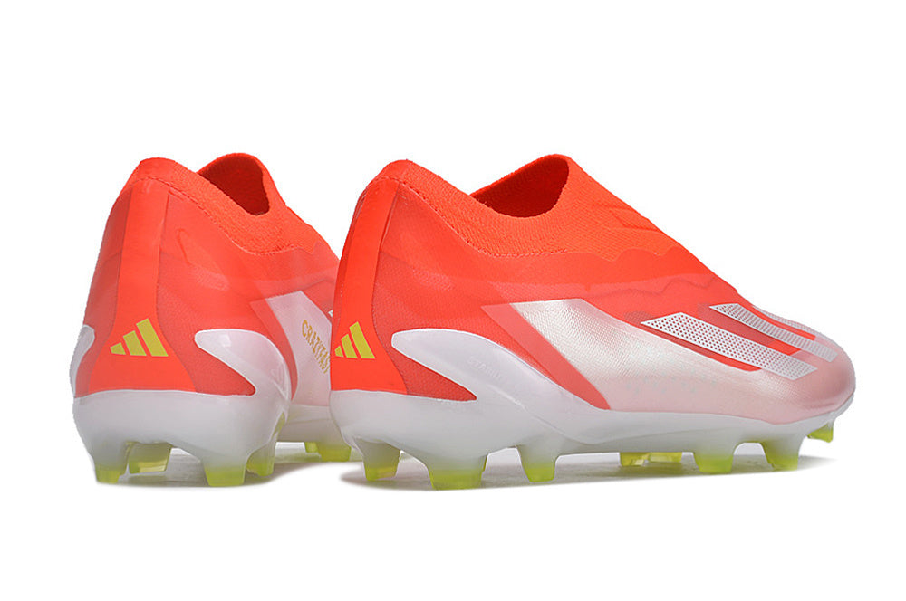 X Crazyfast Laceless Football Boots Firm Ground