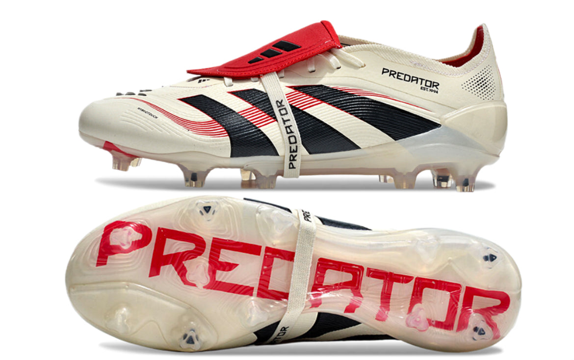 Predator Elite Fold-Over Tongue Firm Ground Football Boots