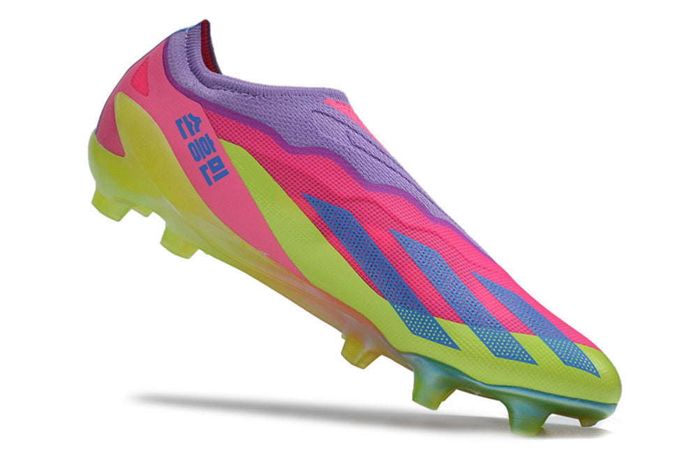 X Crazyfast Laceless Football Boots Firm Ground