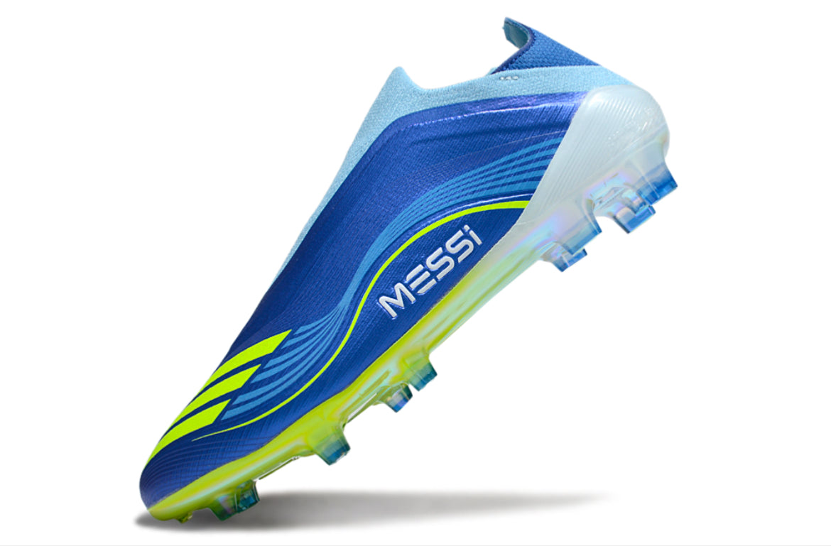 F50 Laceless Élite x Messi Firm Ground Football Boots