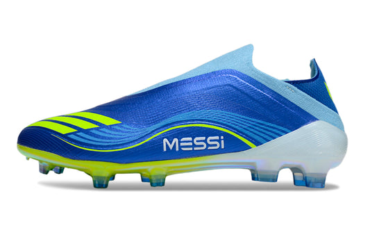 F50 Laceless Élite x Messi Firm Ground Football Boots