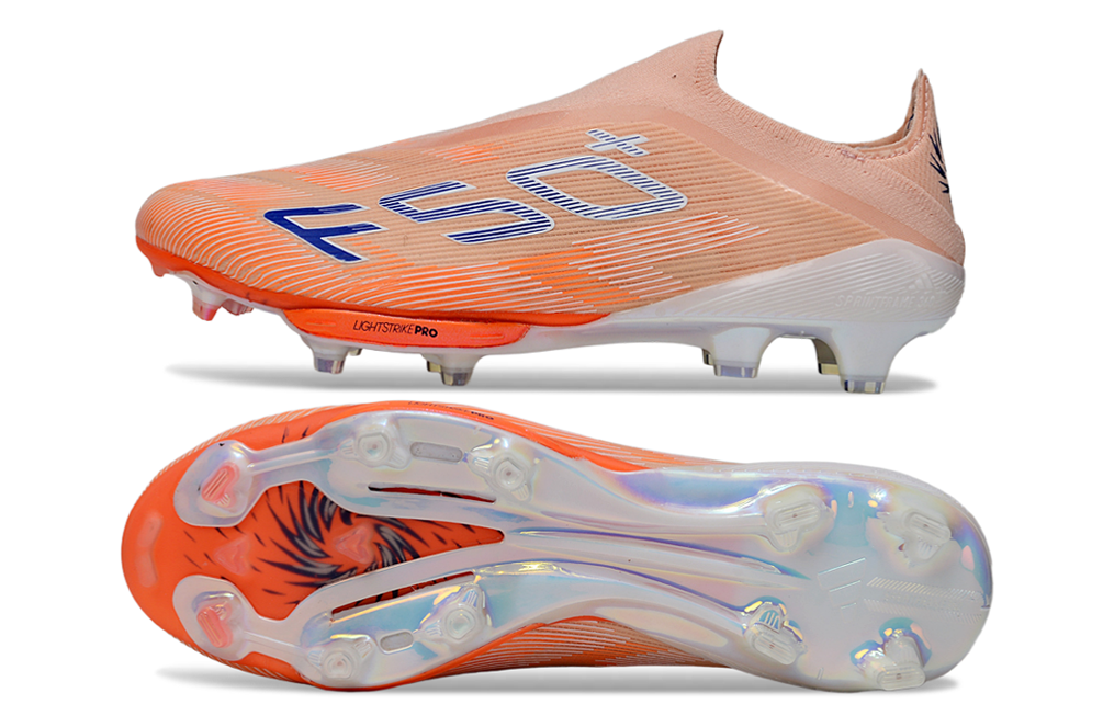 F50+ Elite Laceless Football Boots Firm Ground