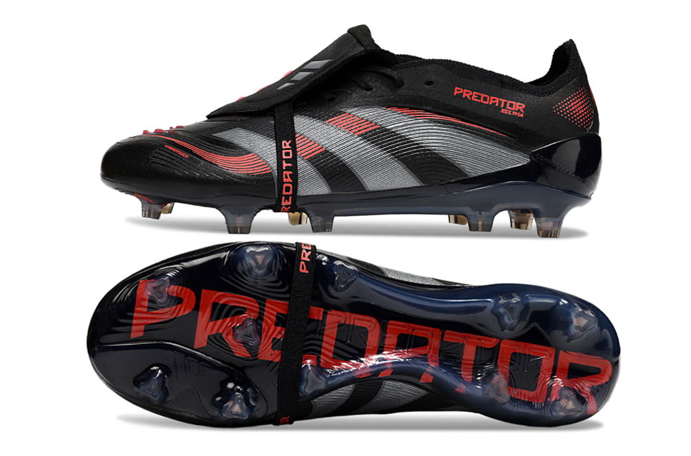 Predator Elite Tongue Fold Over Football Boots Firm Ground