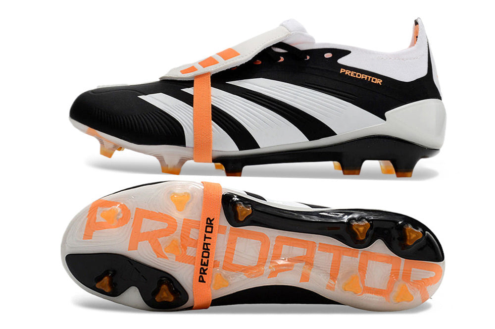 Predator Tongue Fold Over Football Boots Firm Ground