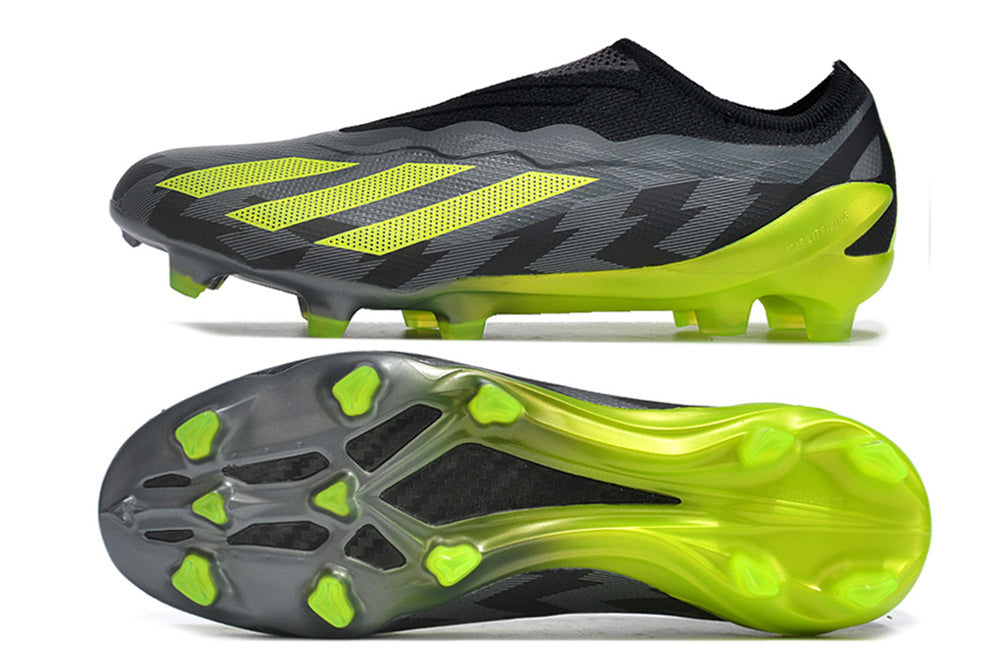 X Crazyfast Laceless Football Boots Firm Ground
