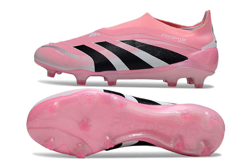 Predator Elite Laceless Football Boots Firm Ground