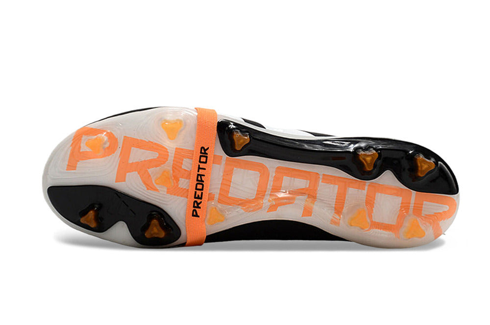Predator Tongue Fold Over Football Boots Firm Ground