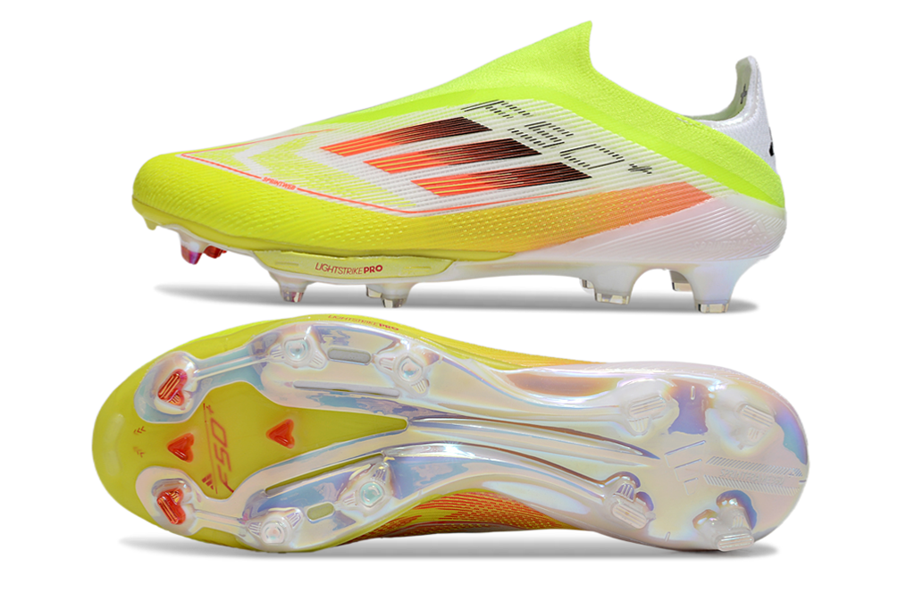 F50+ Elite Laceless Football Boots Firm Ground