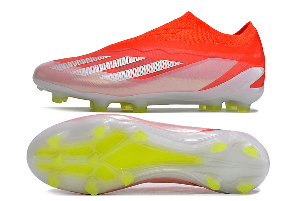 X Crazyfast Laceless Football Boots Firm Ground
