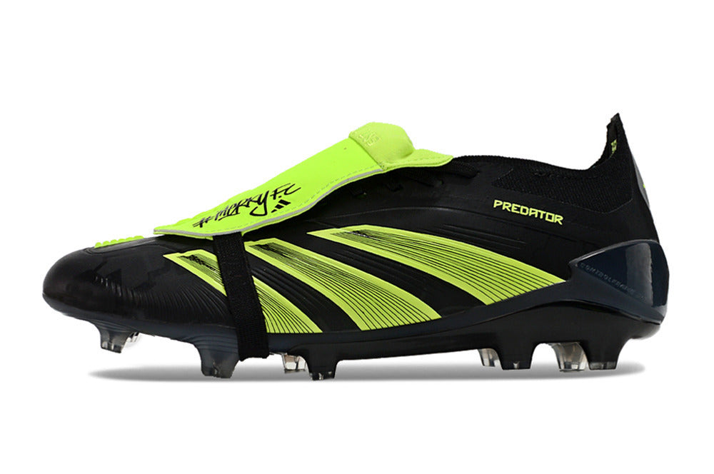 Predator Tongue Fold Over Football Boots Firm Ground