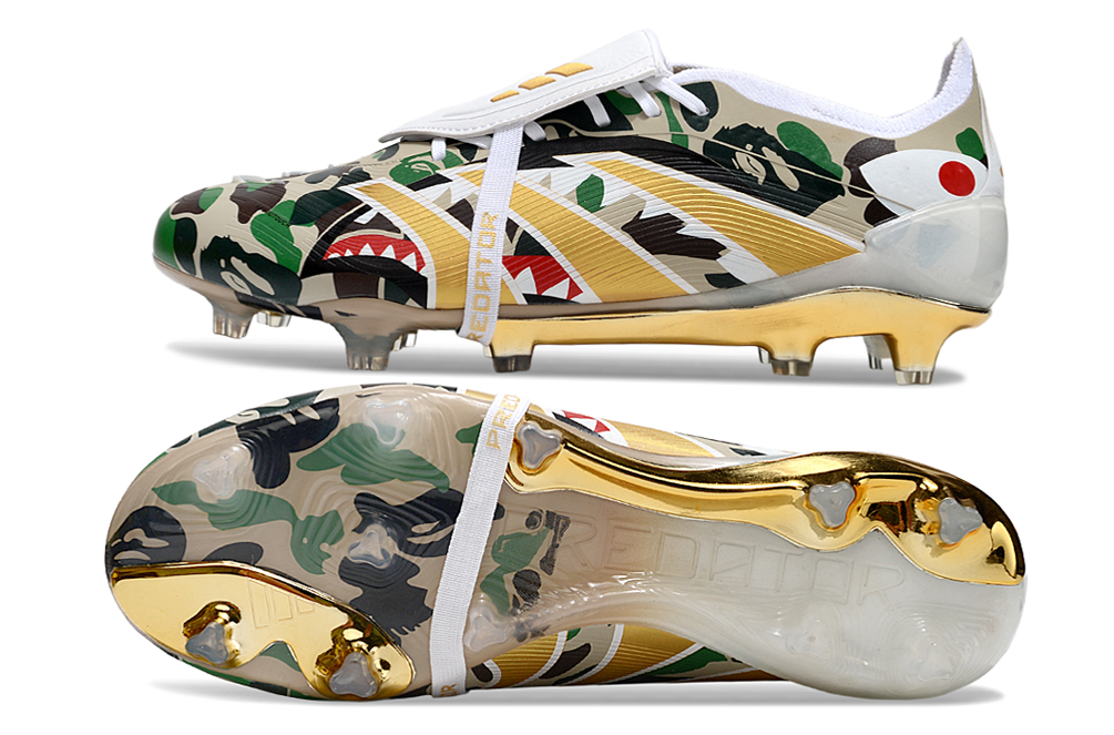 Predator Elite Tongue Fold Over Football Boots Firm Ground