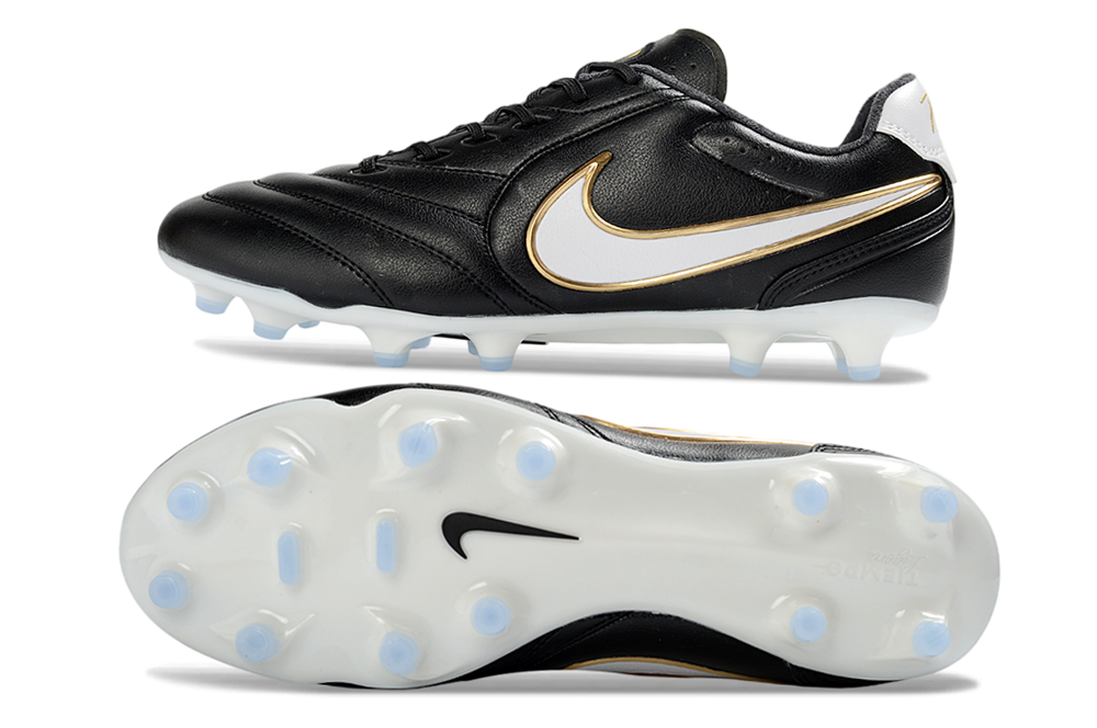 Tiempo Ligera Pro Tongue Fold Over Football Boots Firm Ground