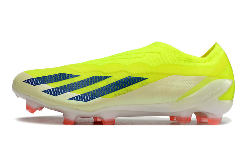 X Crazyfast Laceless Football Boots Firm Ground