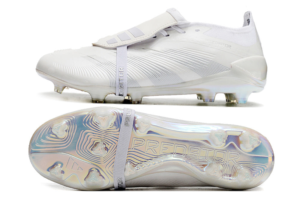Predator Tongue Fold Over Football Boots Firm Ground