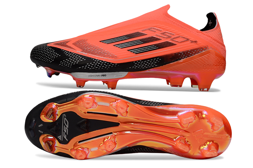 F50+ Elite Laceless Football Boots Firm Ground
