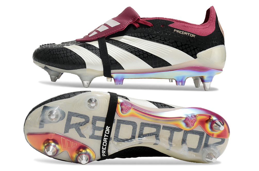 Predator Elite Tongue Fold Over Football Boots Soft Ground