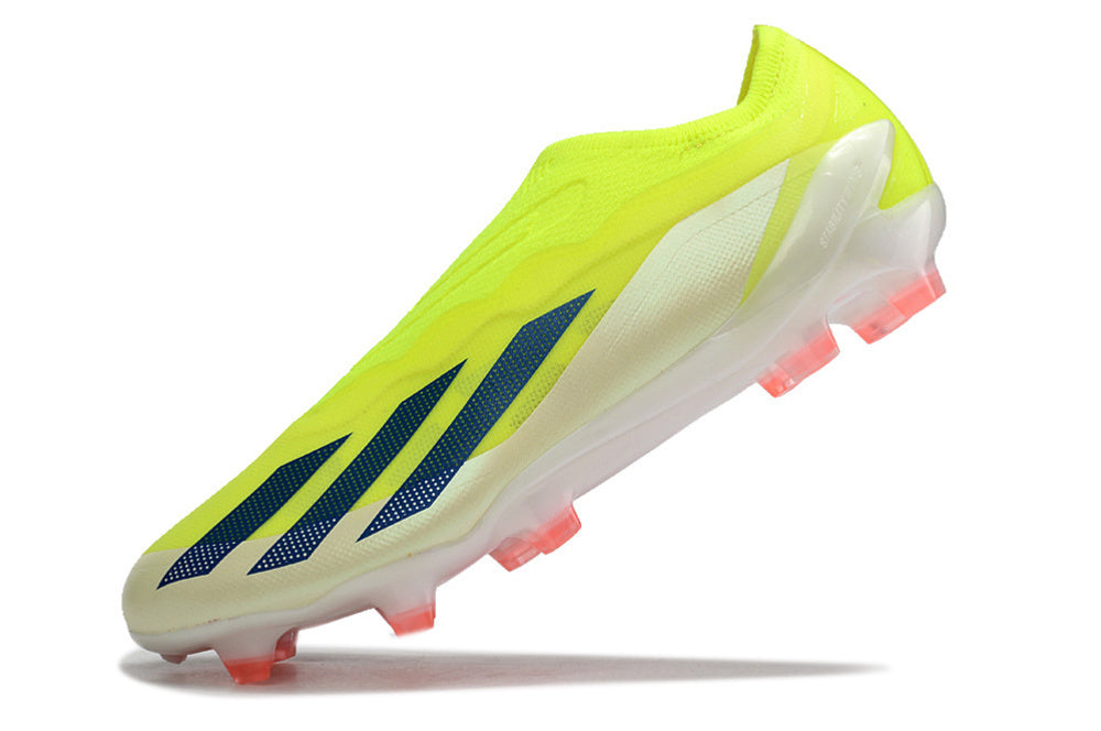 X Crazyfast Laceless Football Boots Firm Ground