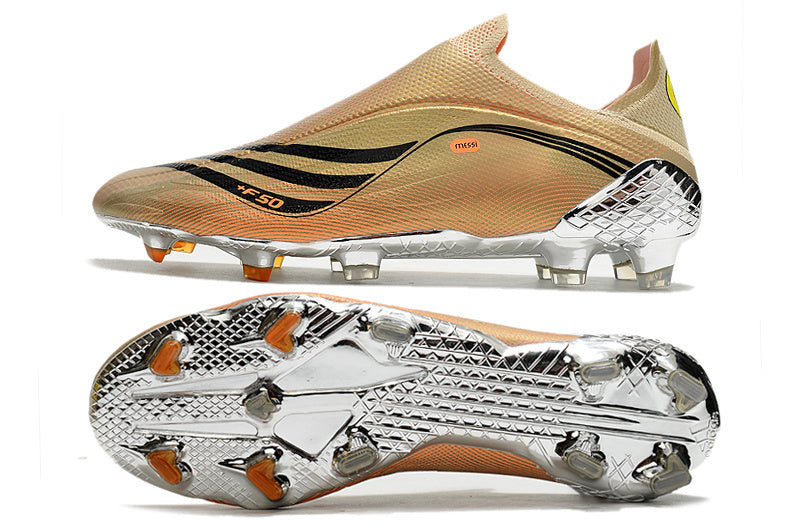 X Speedflow x Messi Laceless Football Boots Firm Ground