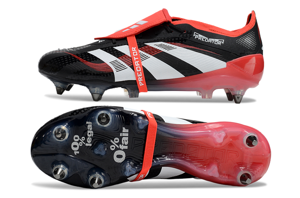 Predator Elite Tongue Fold Over Football Boots Soft Ground