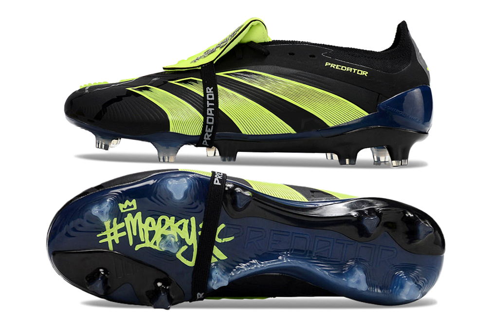 Predator Elite Tongue Fold Over Football Boots Firm Ground