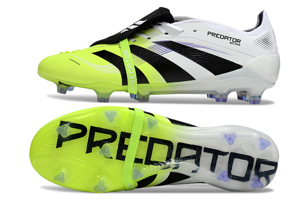 Predator Elite Tongue Fold Over Football Boots Firm Ground