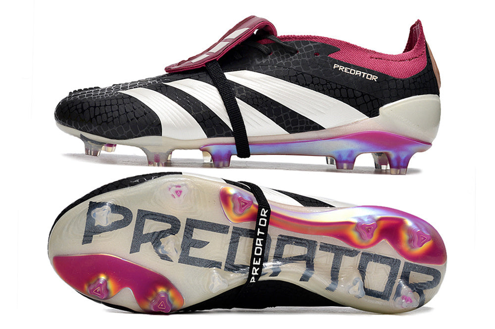 Predator Elite Tongue Fold Over Football Boots Firm Ground
