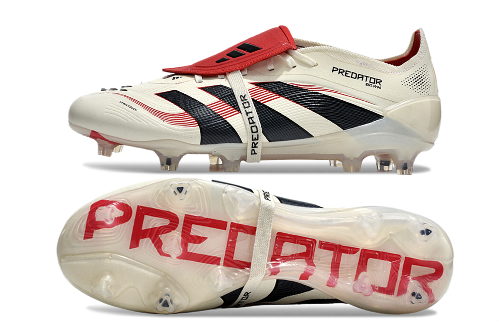 Predator Elite Tongue Fold Over Football Boots Firm Ground
