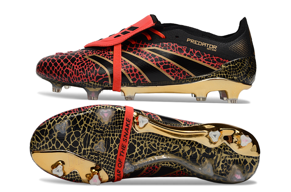 Predator Elite Tongue Fold Over Football Boots Firm Ground